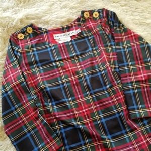 Gretchen Scott Duke of York tartan plaid holiday Christmas dress new size XS